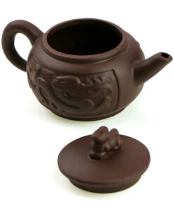 фото - Чайник “Маленький дракон” Коричневий черній 120мл.