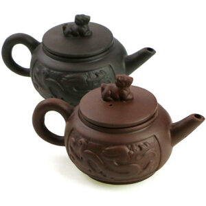 фото - Чайник “Маленький дракон” Коричневий черній 120мл.