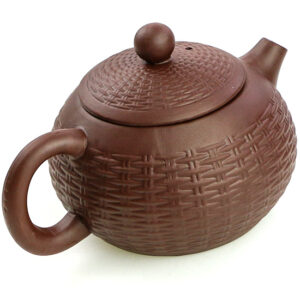 фото - Чайник “високий кощик” черній коричневий 550мл.