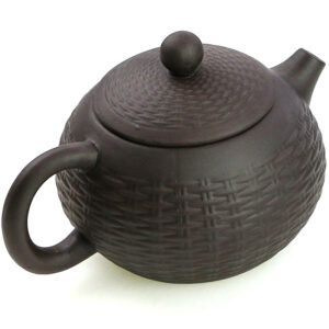 фото - Чайник “високий кощик” черній коричневий 550мл.