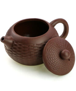 фото - Чайник “високий кощик” черній коричневий 550мл.