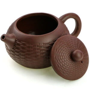 фото - Чайник “високий кощик” черній коричневий 550мл.