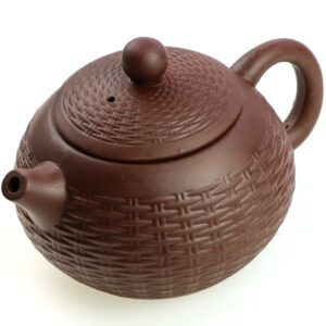 фото - Чайник “високий кощик” черній коричневий 550мл.