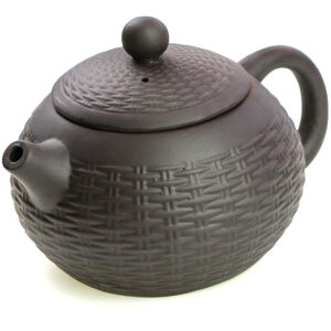 фото - Чайник “високий кощик” черній коричневий 550мл.