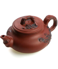 фото - Чайник “сосно+бамбук” черній красный 450мл.