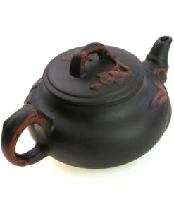 фото - Чайник “сосно+бамбук” черній красный 450мл.