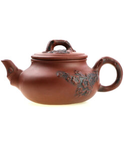 фото - Чайник “сосно+бамбук” черній красный 450мл.