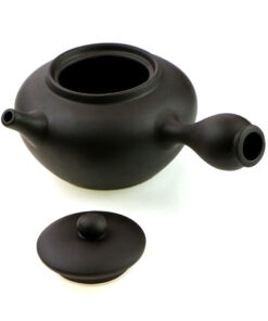 фото - Чайник с ручкой сбоку ДаМо черный 500мл