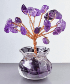 фото - Дерево щастя у баночці Аметист