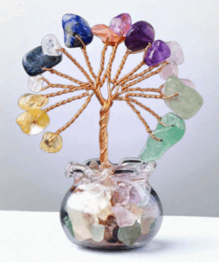 фото - Дерево щастя у баночці Аметист