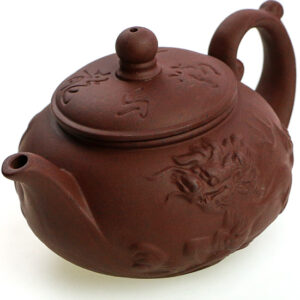 фото - Чайник “Маленький цилін” Коричневий 130 мл. глина