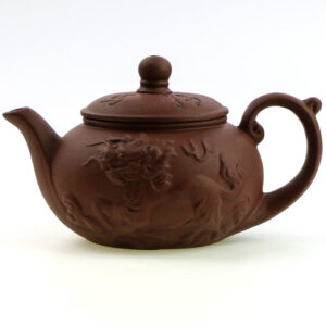фото - Чайник “Маленький цилін” Коричневий 130 мл. глина