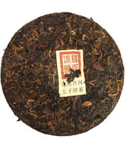 фото - Китайский чай Шу Пуэр Лао Тун Чжи, Старый Товарищ, фабрика Хайвань, партия номер 1, 2004 года, 357 г (Копировать)