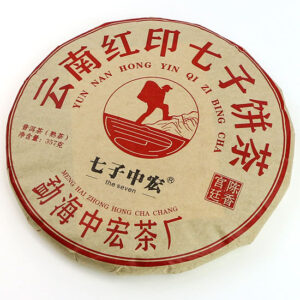 фото - Китайский чай Шу Пуэр сырье 2017г изготовлен 2023г