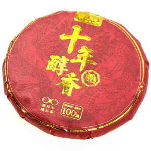 фото - Китайський чай Шу Пуер,  Ботанік, точа 100 г красній