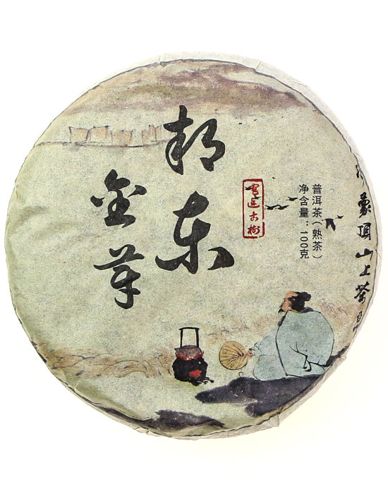 фото - Китайський чай Шу Пуер, 2009г точа 100 г фото - Китайський чай Шу Пуер, 2009г точа 100 г