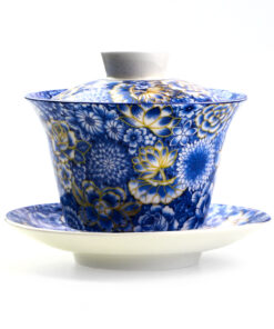 фото - (Копія)Гайвань  горы,  с парящей крышкой,  фарфор, 150 мл