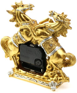 фото - 2 коня с часами 17х6х16