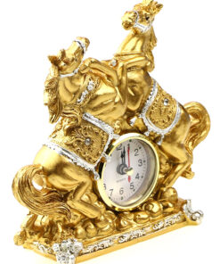 фото - 2 коня с часами 17х6х16