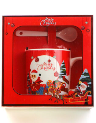 фото - чашка с ложкой 200мл