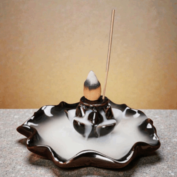 фото - (Копія)Підставка для пахощів Дракон, водоспад рідкий дим, кераміка