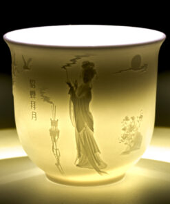 фото - Піала для чаю, китайська порцеляна Дехуа, 150 мл