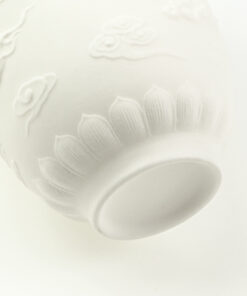 фото - Піала для чаю Дракон і Фенікс, традиційна китайська порцеляна Дехуа, 100 мл