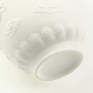 фото - Піала для чаю Дракон і Фенікс, традиційна китайська порцеляна Дехуа, 100 мл