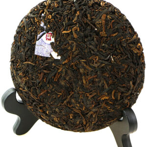 фото - шу пуер Год Петуха Мэнхай Да И. 2017г 100г в коробочке