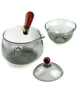 фото - (Копія)Набір чайного посуду, що обертається, гайвань і чахай, об’єм 550 мл