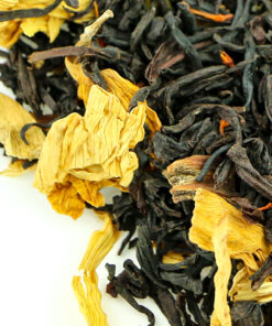 фото - Пикантный мандарин – согревающий черный индийский чай профилактика простуды