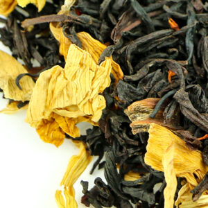 фото - Пикантный мандарин – согревающий черный индийский чай профилактика простуды