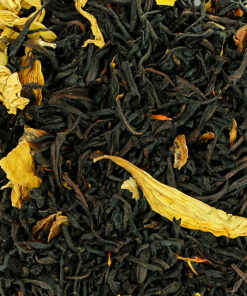 фото - Пикантный мандарин – согревающий черный индийский чай профилактика простуды