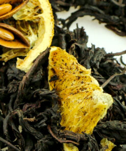 фото - Черный согревающий Чай с вкусом глинтвейна,  пряный ароматизированный чай