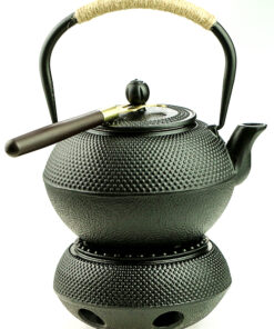 фото - Чайник для заваривания чая тэцубин чугунный с ситом, , 1200 мл+мармит+ухват