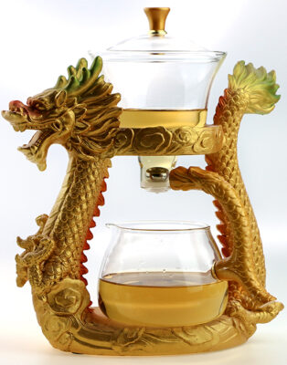 фото - сервіз лінивий чай Дракон на хвилях