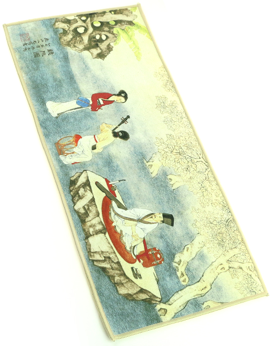 фото - Полотенце для чайной церемонии, Слушая Жуань, утолщенная чайная салфетка из микрофибры, 40х18 см фото - Полотенце для чайной церемонии, Слушая Жуань, утолщенная чайная салфетка из микрофибры, 40х18 см