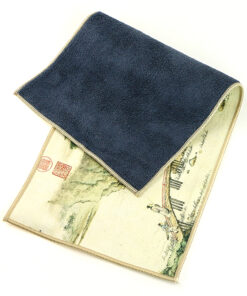 фото - Полотенце для чайной церемонии, Визит к Другу, утолщенная чайная салфетка из микрофибры,  40х18 см