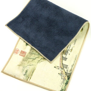 фото - Полотенце для чайной церемонии, Визит к Другу, утолщенная чайная салфетка из микрофибры,  40х18 см