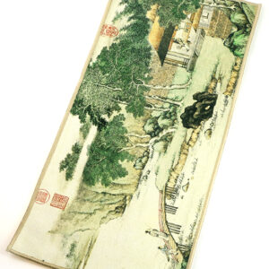 фото - Полотенце для чайной церемонии, Визит к Другу, утолщенная чайная салфетка из микрофибры,  40х18 см