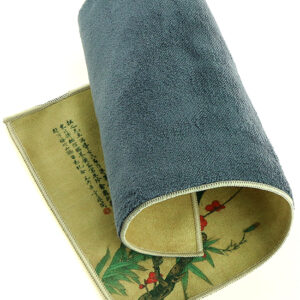 фото - Рушник для чайної церемонії, Птах Радості та Добрих Звісток, потовщена чайна серветка з мікрофібри, 40х18 см