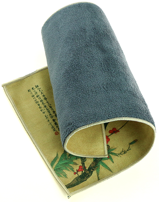 фото - Рушник для чайної церемонії, Птах Радості та Добрих Звісток, потовщена чайна серветка з мікрофібри, 40х18 см фото - Рушник для чайної церемонії, Птах Радості та Добрих Звісток, потовщена чайна серветка з мікрофібри, 40х18 см