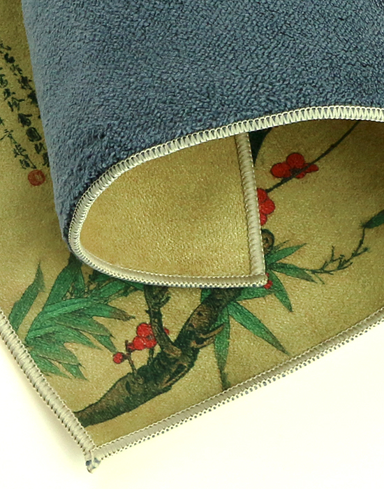 фото - Рушник для чайної церемонії, Птах Радості та Добрих Звісток, потовщена чайна серветка з мікрофібри, 40х18 см фото - Рушник для чайної церемонії, Птах Радості та Добрих Звісток, потовщена чайна серветка з мікрофібри, 40х18 см