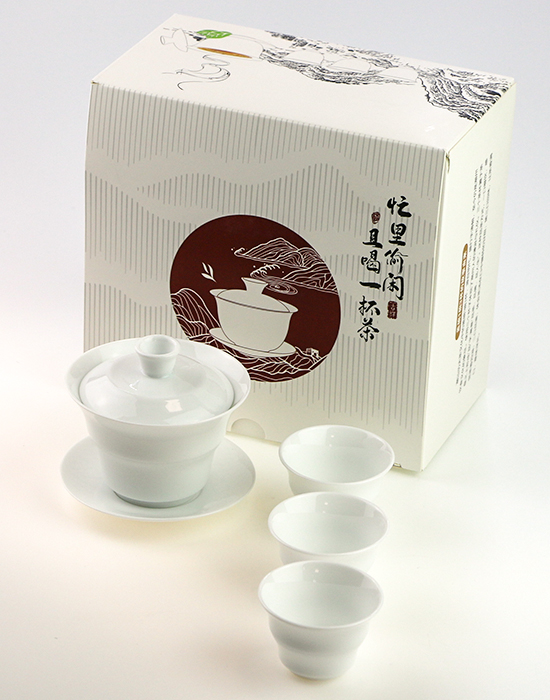 фото - сервиз гайвань 110мл+3 пиалы по 30мл