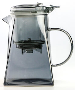 фото - (Копія)Чайник заварювальний з кнопкою, тіпод, типот, ізіпот Гунфу, термоскло, 750 мл, 1л