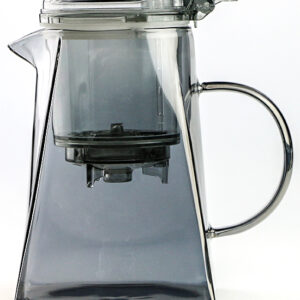 фото - (Копія)Чайник заварювальний з кнопкою, тіпод, типот, ізіпот Гунфу, термоскло, 750 мл, 1л
