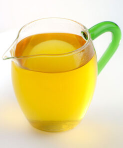 фото - (Копія)Чахай Стеклянный для чайной церемонии гунфу, с синей ручкой, 300 мл