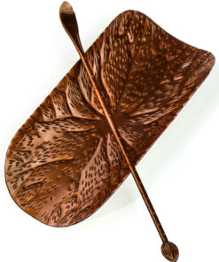 фото - Чахе для знайомства з чаєм “Лист лотоса” колір срібло, мідь