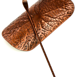 фото - Чахе для знайомства з чаєм “Лист лотоса” колір срібло, мідь