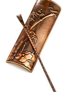 фото - Чахе для знайомства з чаєм “Гірський бамбук” колір мідь